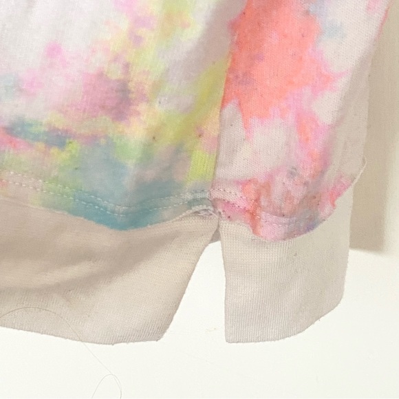 Inspired Hearts Tie Dye Pullover Hoodie Super Soft Cotton Candy Top Juniors L - Picture 11 of 16